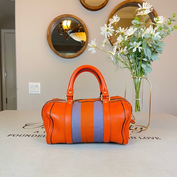 Gucci Handbags - Gucci leather Small Boston Bag Satchel